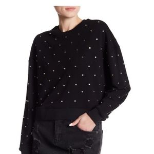 Romeo & Juliet Couture Studded Sweatshirt